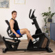 Велотренажер горизонтальний магнітний Gymtek XBR5000, чорний