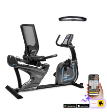 Велотренажер горизонтальний магнітний inSPORTline inCondi R600i сірий