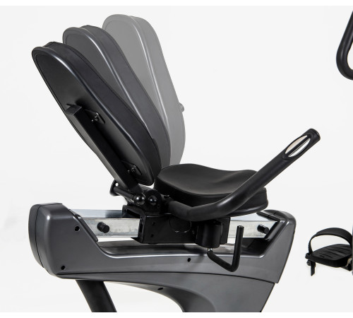 Велоергометр горизонтальний електромагнітний Toorx Recumbent Bike BRXR 3000 (BRX-R3000) сіро-чорний Велоергометр горизонтальний електромагнітний Toorx Recumbent Bike BRXR 3000 (BRX-R3000) сіро-чорний