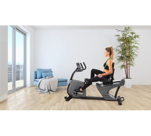 Велоергометр горизонтальний електромагнітний Toorx Recumbent Bike BRXR 3000 (BRX-R3000) сіро-чорний Велоергометр горизонтальний електромагнітний Toorx Recumbent Bike BRXR 3000 (BRX-R3000) сіро-чорний