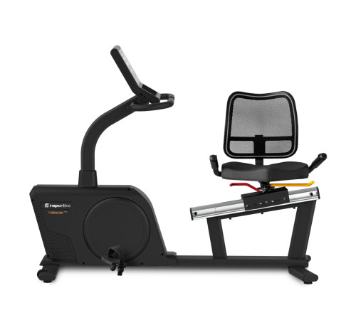 Велотренажер горизонтальний електричний inSPORTline Velocer RMB чорний