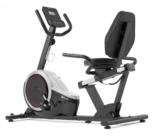 Велотренажер горизонтальний магнітний Hop-Sport HS-060L Pulse 2020 сріблястий
