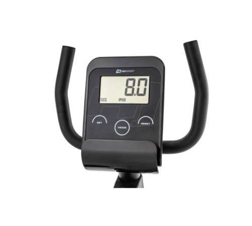 Велотренажер горизонтальний Hop‑Sport HS-040L Root чорно-сріблястий