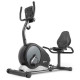 Велотренажер горизонтальний Hop‑Sport HS-040L Root чорно-сріблястий