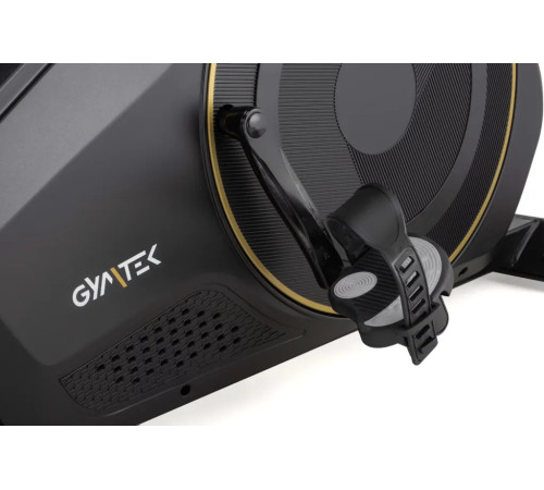 Велотренажер горизонтальний електромагнітний Gymtek XBR6000 чорно-золотистий