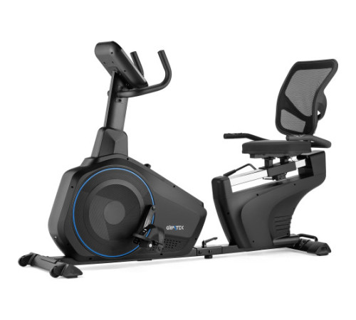 Велотренажер горизонтальний електромагнітний Gymtek XBR6000, синій