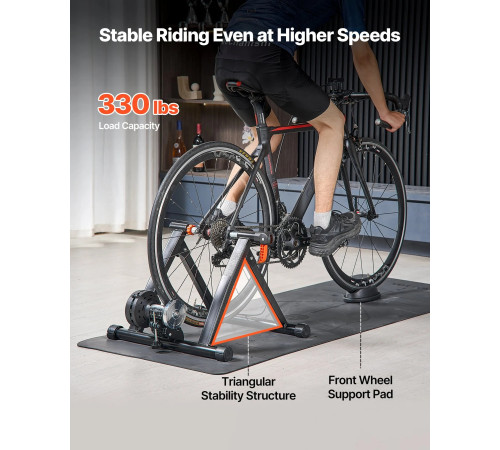 Велотренажер для коліс VEVOR 660,4-736,6 мм/700C