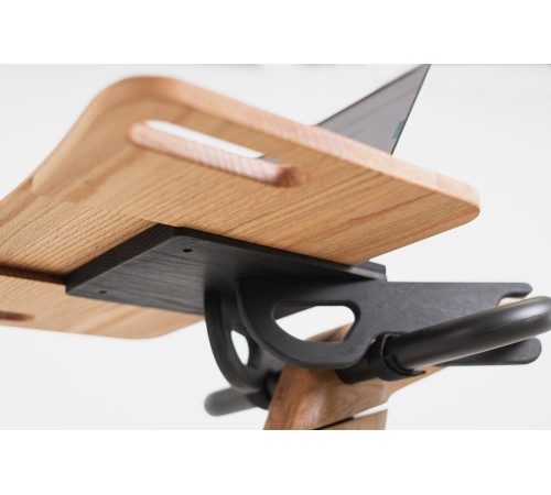 Підставка для ноутбука NOHRD Bike V2 Walnut, горіх