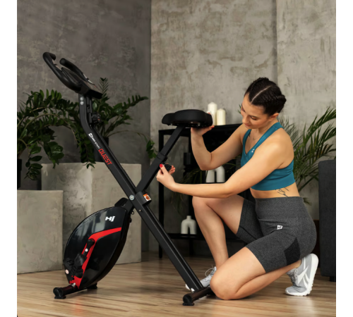 Велотренажер магнітний Hop-Sport HS-3020X Quest X-Bike чорно-червоний Велотренажер магнітний Hop-Sport HS-3020X Quest X-Bike чорно-червоний