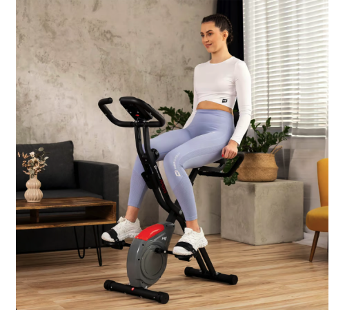 Велотренажер магнітний Hop-Sport HS-3030X Apeks X-Bike сірий Велотренажер магнітний Hop-Sport HS-3030X Apeks X-Bike сірий