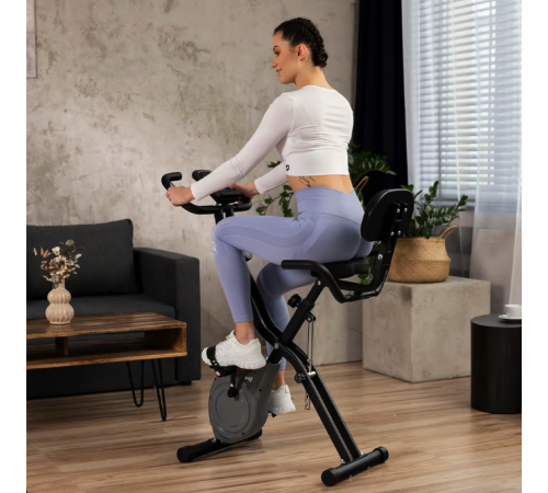 Велотренажер магнітний Hop-Sport HS-3030X Apeks X-Bike сірий Велотренажер магнітний Hop-Sport HS-3030X Apeks X-Bike сірий