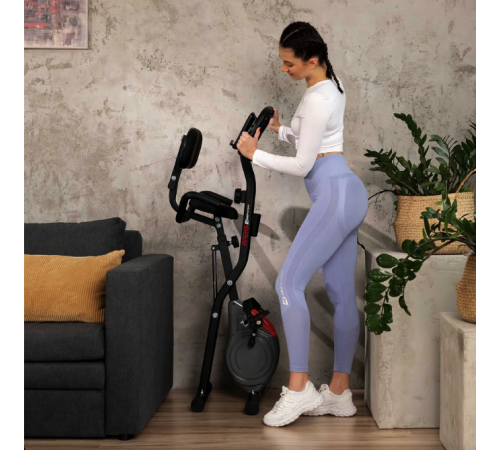 Велотренажер магнітний Hop-Sport HS-3030X Apeks X-Bike сірий Велотренажер магнітний Hop-Sport HS-3030X Apeks X-Bike сірий