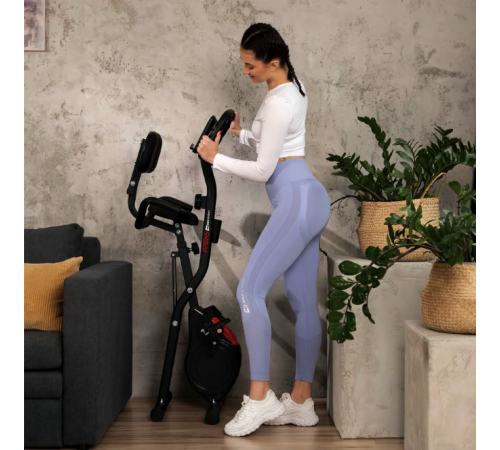 Велотренажер Hop-Sport HS-3030X Apeks X-Bike чорний Велотренажер Hop-Sport HS-3030X Apeks X-Bike чорний