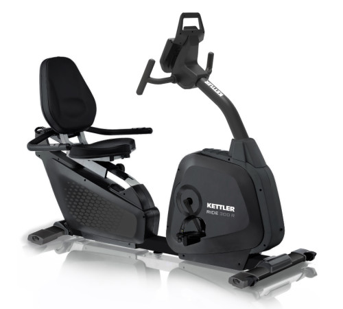 Велотренажер горизонтальний магнітний KETTLER RIDE 300 R чорний Велотренажер горизонтальний магнітний KETTLER RIDE 300 R чорний