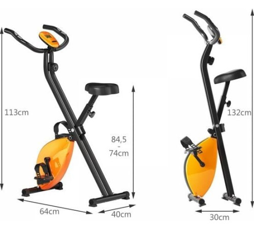 Магнітний велотренажер Costway SP37320