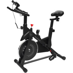 Велотренажер Bauerkraft чорний