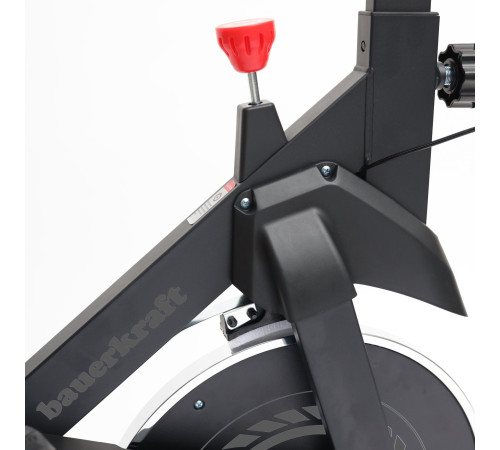 Велотренажер Bauerkraft чорний
