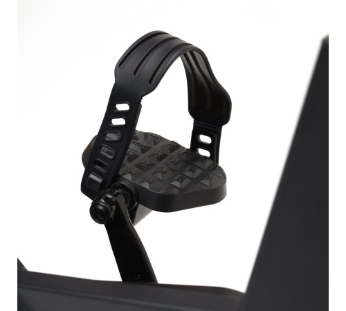 Велотренажер Bauerkraft чорно-білий