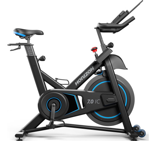 Велотренажер Horizon Fitness Indoor Cycle 7.0 IC-22 чорно-синій