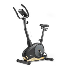 Велотренажер магнітний Hop-Sport HS-2080 Spark чорно-золотистий