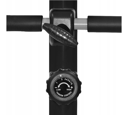 Велотренажер Christopeit AL1 чорно-червоний