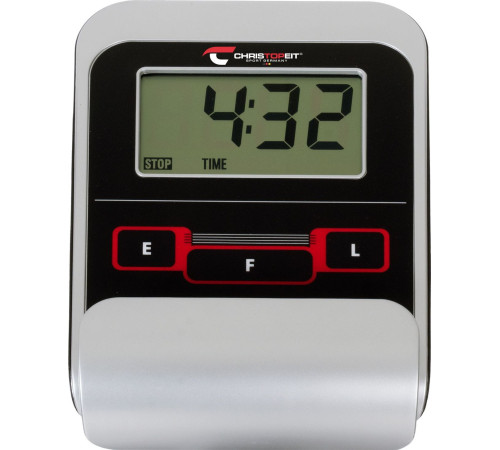 Велотренажер Christopeit AL1 чорно-червоний