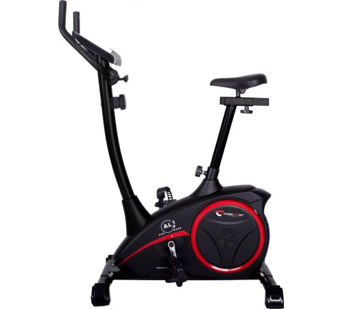 Велотренажер Christopeit AL1 чорно-червоний