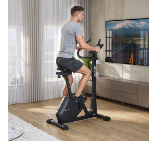 Велотренажер електромагнітний Hop-Sport HS-4500H Creft чорний