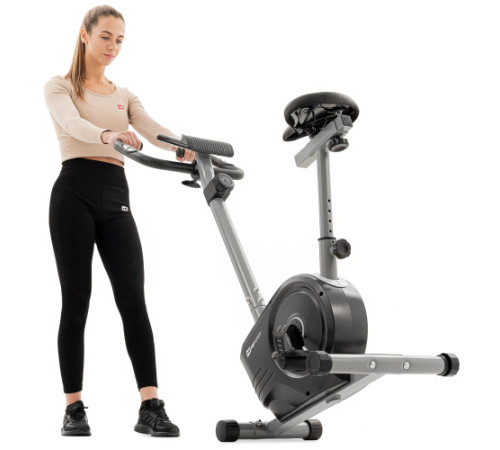 Велотренажер магнітний Hop-Sport HS-2050H Sonic сріблястий