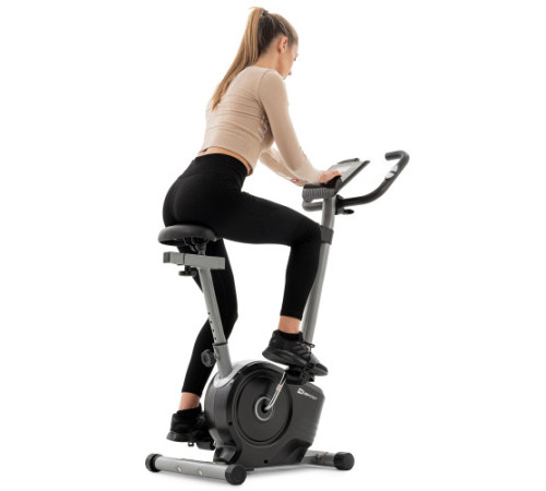 Велотренажер магнітний Hop-Sport HS-2050H Sonic сріблястий