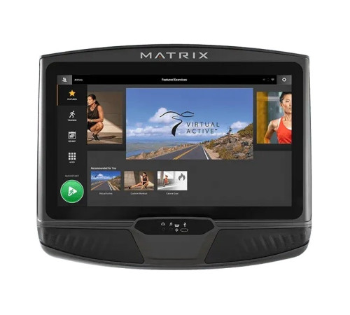 Велотренажер горизонтальний Matrix R50 з консоллю XUR чорний