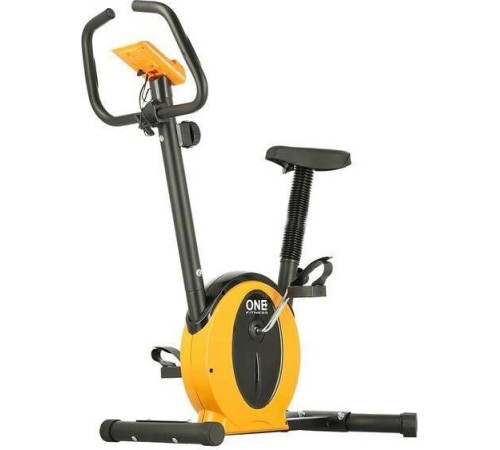 Магнітний велотренажер One Fitness M8410 чорно-помаранчевий Магнітний велотренажер One Fitness M8410 чорно-помаранчевий
