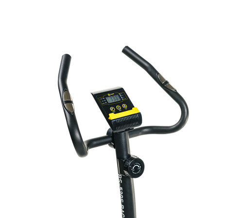 Велотренажер магнітний Besport BS-520S RACER чорно-жовтий