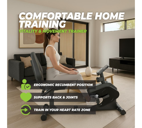 Велотренажер горизонтальний VIRTUFIT RB100