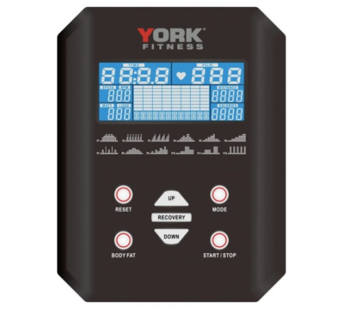 Велотренажер електромагнітний York Fitness C415 сірий Велотренажер електромагнітний York Fitness C415 сірий