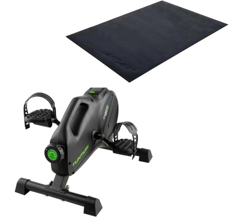 Велотренажер Tunturi Cardio Fit M40 з захисним килимком 100 х 70 см