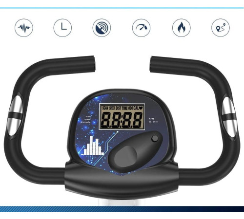 Велотренажер PAKO A90-192GY чорно-сірий