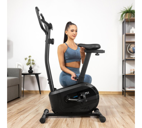 Велотренажер магнітний Gymtek XB1000, чорно-синій