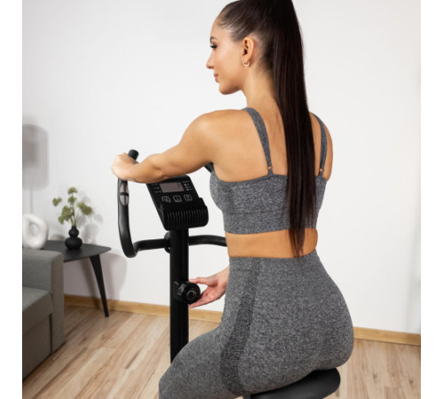 Велотренажер магнітний Gymtek XB1500, чорно-золотистий