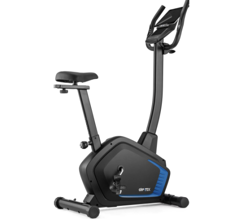 Велотренажер електромагнітний Gymtek XB1800, чорно-синій