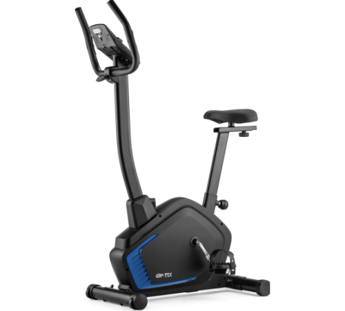 Велотренажер електромагнітний Gymtek XB1800, чорно-синій