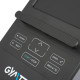 Велотренажер електромагнітний Gymtek XB2000, чорно-синій