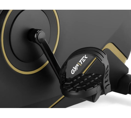Велотренажер електромагнітний Gymtek XB4500 чорно-золотистий