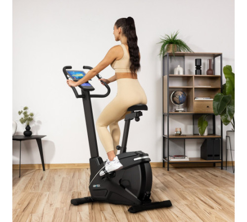 Велотренажер електромагнітний Gymtek XB2600, чорно-сріблястий