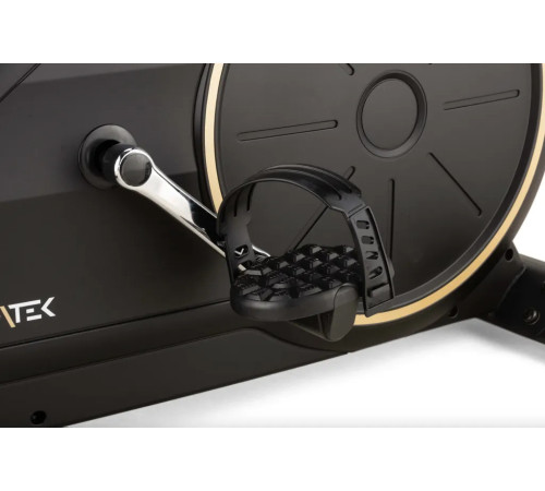 Велотренажер електромагнітний Gymtek XB2500 чорно-золотистий