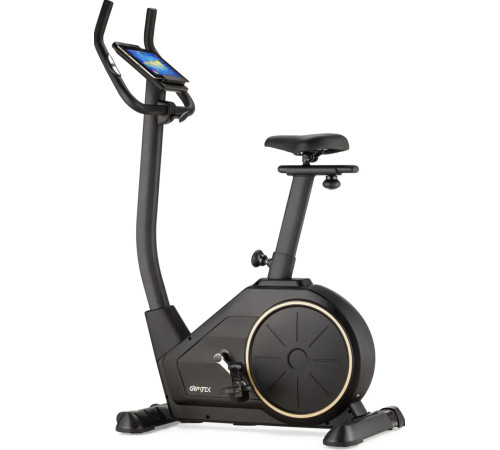Велотренажер електромагнітний Gymtek XB2500 чорно-золотистий
