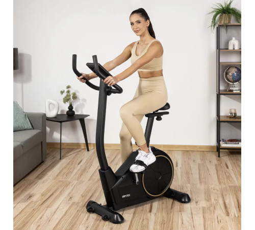 Велотренажер електромагнітний Gymtek XB2500 чорно-золотистий