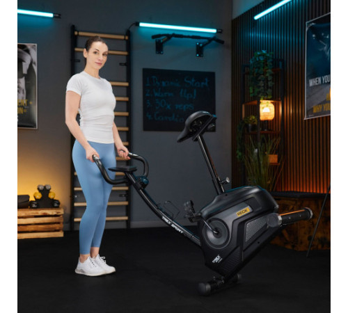 Велотренажер магнітний Trex Sport TX-400MB RECK сірий