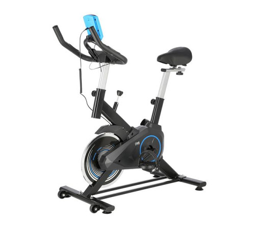 Велотренажер спінінговий механічний ONE FITNESS SW2501 блакитний 7 кг Велотренажер спінінговий механічний ONE FITNESS SW2501 блакитний 7 кг