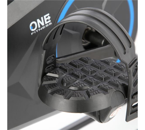 Велотренажер спінінговий механічний ONE FITNESS SW2501 блакитний 7 кг Велотренажер спінінговий механічний ONE FITNESS SW2501 блакитний 7 кг